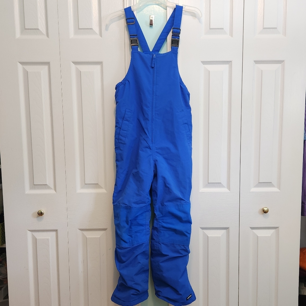 NWOT Lands' End Kid's Squall Waterproof  Insulated Iron Knee Snow Bibs